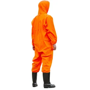 Alternative view of Working-Coveralls Waterproof Hooded Raincoat Overalls Anti-Oily Dust-Proof Paint Spray-Clothing Hood Protective Work-Clothes