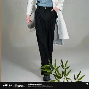Alternative view of miHoYo Official Feixiao Pants Honkai:Star Rail Feixiao Series Pants Straight-leg Pants Clothing Casual Pants Cosplay Xmas Gifts