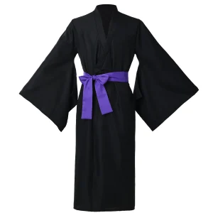 Long Kimono Robe for Men Women Traditional Japanese Costumes Yukata Home Wear Pajamas Nagajuban Underwear Breathable