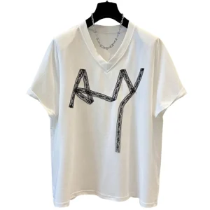 Alternative view of Summer Tshirts Women Chest Lace Stitching T-Shirt Fashion Tops Ladies Chic T-Shirt Female Short Sleeve Casual Tee