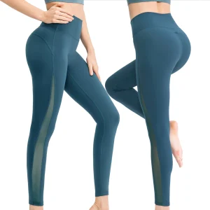 Yoga Pants Women Leggings For Fitness Nylon High Waist Long Pants Women Hip Push UP Tights Women Gym Clothing