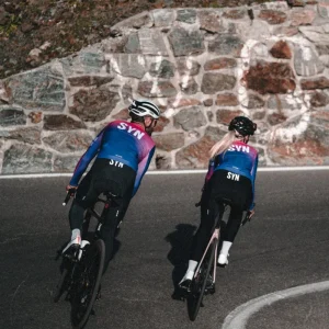 Alternative view of Spring Summer AERO Long sleeved cycling Jersey with good elasticity quick drying Anti-UV MTB Bicycle Clothing